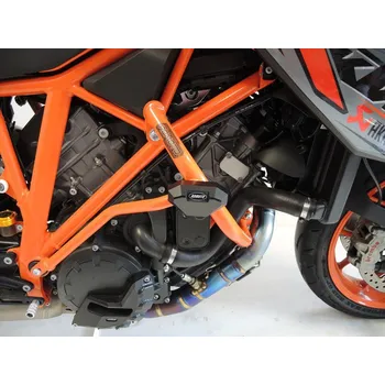 Rám pro motocykl RDMOTO Česká republika KTM Super Duke 1290 R RDMOTO padací rámy provedení: padací rámy oranžové