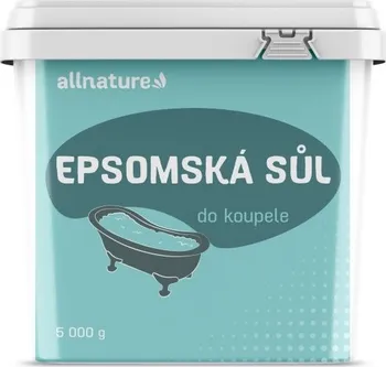 Koupelová sůl Allnature Epsomská sůl 5 kg
