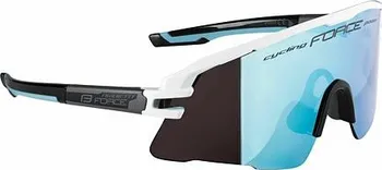 cyklistické brýle Force Ambient bílo-šedo-černé modrá zrcadlová skla