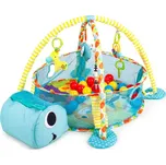 ECOTOYS Hrací deka 3v1 želvička