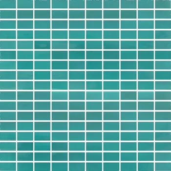 Obklad Mos. Caribe Emerald - obkládačka mozaika 30x30 zelená lesk PCAM03