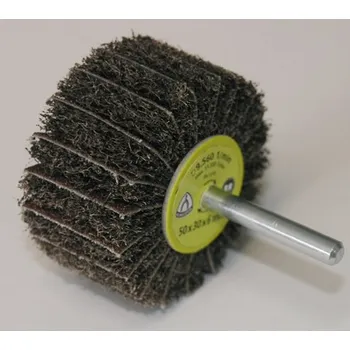 Brusný kotouč Malý brusný lamelový kotouč na stopce, ncs 600, 60x30x6/60, hrubý