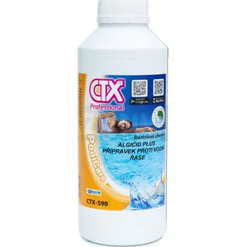 Bazénová chemie CTX Professional Plus CTX-590 algicit plus 1 l