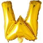 Procos - Balonek písmeno W zlatý (102 cm) -