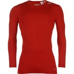 dětské kompresní tričko ADIDAS - POWER RED - 158 13 let (Adidas Base Tech LS)