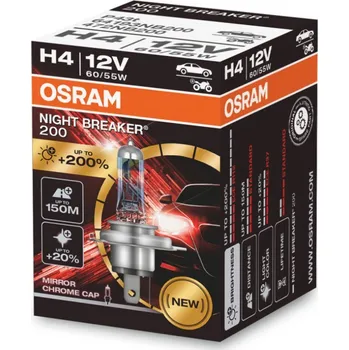 Autožárovka OSRAM NightBreaker200 H4 12V 60-55W