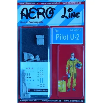 Plastikový model Plusmodel 1/48 Pilot U-2 incl. decals (1 fig.)