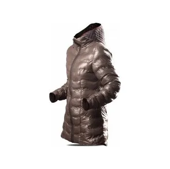 Dámská bunda Trimm BARBARA shitake XXL; Hnědá bunda + DÁREK DLE VÝBĚRU!