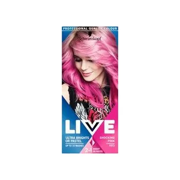 Barva na vlasy Schwarzkopf Live Ultra Brights or Pastel barva na vlasy 093 Shocking Pink