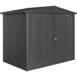 Biohort Zahradní domek EUROPA 3, tmavě šedá metalíza (Rozměr 244 x 156 x 203cm)