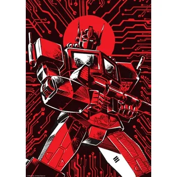 Plakát ransformers - Art Print Optimus Prime Limited Edition 42 x 30 cm
