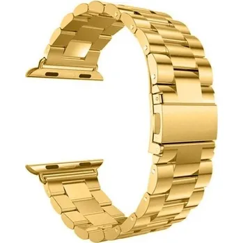 Příslušenství k chytrým hodinkám Kovový řemínek pro hodinky Apple Watch 41mm (38,40mm) Barva: Zlatá