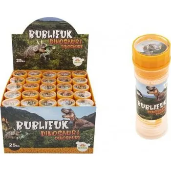 Hra na zahradu Teddies Bublifuk 50 ml dinosauři 11 cm