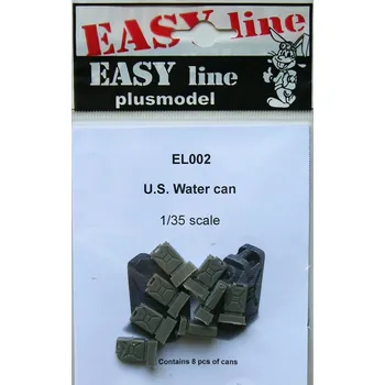 Plastikový model Plusmodel 1/35 U.S. water can (8 pcs.) EASY LINE