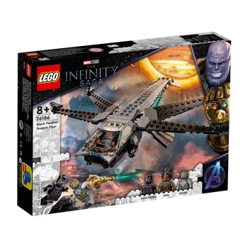 LEGO Super Heroes 76186 Black Panther a dračí letoun Stavebnice LEGO LEGO Super Heroes 76186 Black Panther a dračí letoun