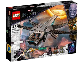 Stavebnice LEGO LEGO Super Heroes 76186 Black Panther a dračí letoun