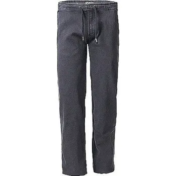 Pánské kalhoty Pánské kalhoty elastické STRETCH černé REPLIKA JEANS s gumou 3XL - 8XL Replika Jeans - 4XL
