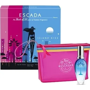Kosmetická sada Escada Island Kiss EDT 30 ml + kosmeticka taska pro ženy dárková sada