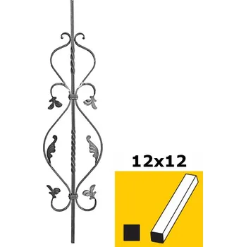 Zábradlí UMAKOV Tyč kovaná,zábradlí,výplň zábradlí, brána h900, 12