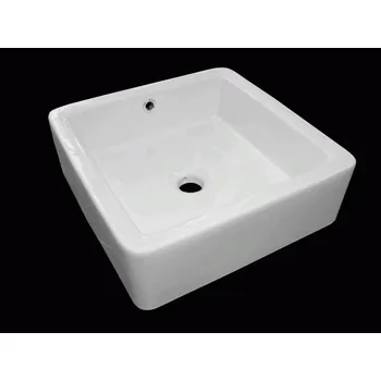 Umyvadlo Keramické umyvadlo MIDIO 420x420x140mm (bss7385)