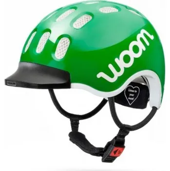 Cyklistická přilba přilba dětská WOOM XS green 46-50cm 2021