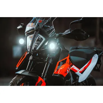 Denní svícení Led denní svícení / blinkr 2V1 KELLERMANN DAYCAN I černá/čiré sklo - 1 kus (Nejsilnější denní světlo se schválením ECE na celosvětovém trhu)