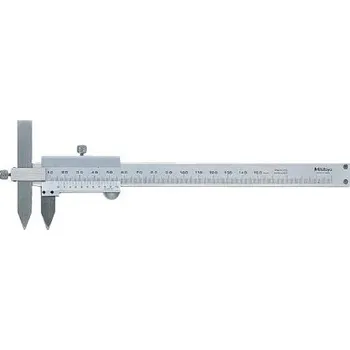 Posuvné měřítko analogové 10-150 mm, nonius, nastavitelná čelist (mitu-536-105)