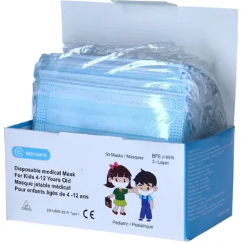 rouška Rouška dětská menší rozměr -třívrstvá z netkané textílie 50ks