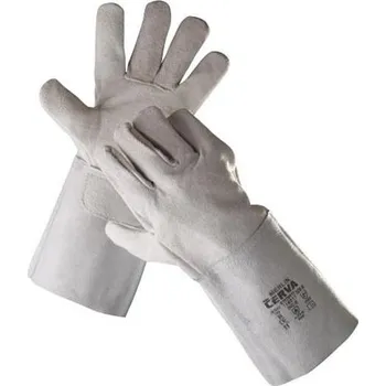 Pracovní rukavice CERVA MERLIN celokožené svářečské rukavice 1356