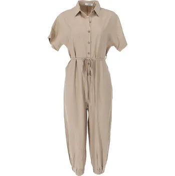 Dámský overall Laura overal LA2209 Itálie barva: hnědá , Velikost: S