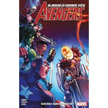 Komiks pro dospělé Avengers 5: Souboj Ghost Riderů - Jason Aaron, Stefano Caselli (2021, brožovaná)