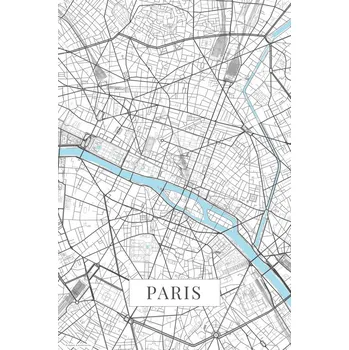 Plakát Plakát, Obraz - Paris white