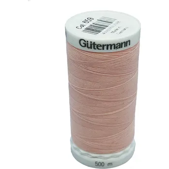 Nit Univerzální šicí nit Gütermann 500m jemně růžová 659