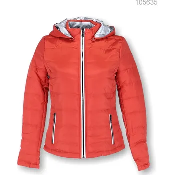 Dámský kabát Escandelle 17286 kapuc. bunda barva: oranžová, velikost: S