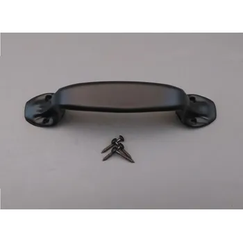 Nábytkové kování Prostá černá úchytka