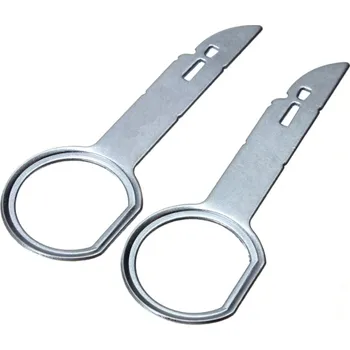 Klíč 2DIN Klíče pro demontáž autorádia - Audi, Ford, Mercedes, Seat, Škoda, VW