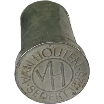 Dóza na potraviny Starožitná dóza na cacao - Van Houten sedert 1828