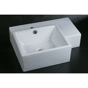 Umyvadlo Rozměr: 750x470x180mmKeramické umyvadlo s bílou glazurou. (bss73