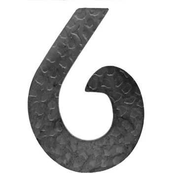 Zábradlí UMAKOV Číslice kovaná "6" h120, t2mm