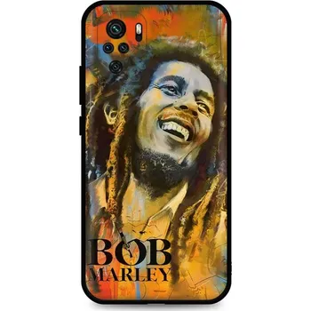 Pouzdro na mobilní telefon Kryt Xiaomi Redmi Note 10 silikon Bob Marley (obal neboli pouzdro na Xiaomi Redmi Note 10)