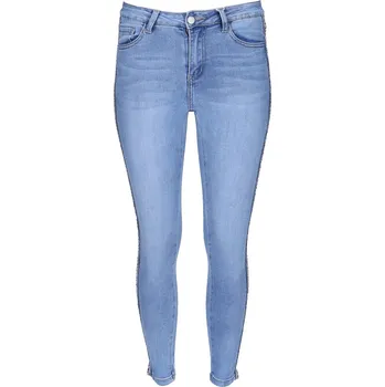 Dámské džíny Cindy JD278 jeans barva: bílá, velikost: L