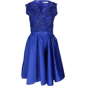 Dámské šaty D2635 Ema Móda barva: modrá královská, velikost: L