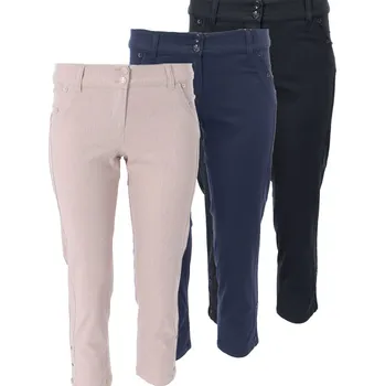 Dámské kalhoty Abgs 3534 Capri 3/4 barva: modrá tmavá, Velikost: 40