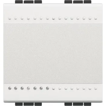 vypínač Bticino Living.Light tlačítko bílá N4005M2A 2moduly