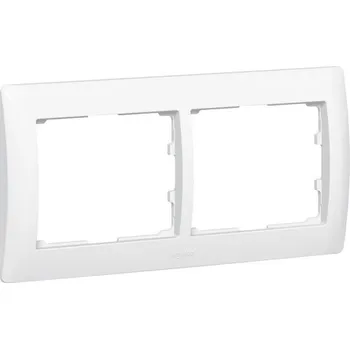 vypínač Legrand Galea Life dvojrámeček bílá 771002