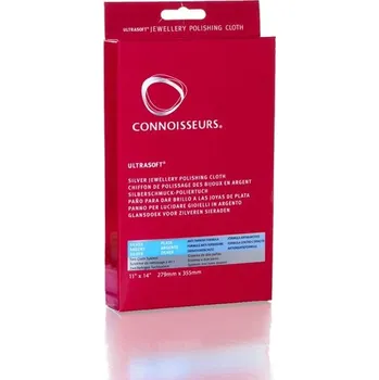 Přípravek na čištění šperků Connoisseurs Čistící utěrka na stříbrné šperky 35,5x28cm