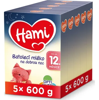 Kojenecká výživa Nutricia Hami 12+ Na dobrou noc