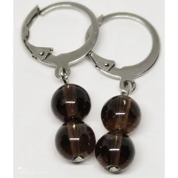 Náušnice Záhnědové naušnice (s chirurgickou ocelí)