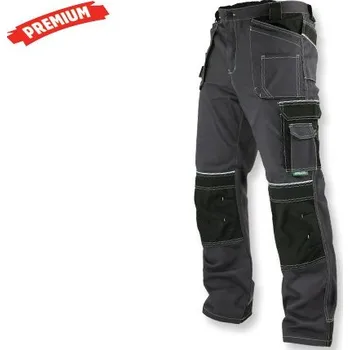 montérky Pracovní montérky do pasu šedo-černé vel.L (54) STALCO PREMIUM