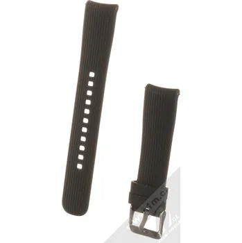 Řemínek na hodinky Devia Deluxe Sport Band Straight řemínek 20mm černý